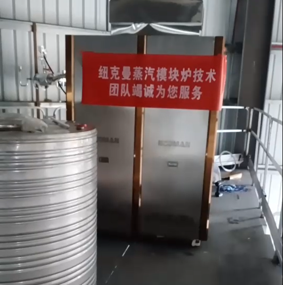 東莞某廠采購一臺紐克曼超低氮蒸汽模塊爐，設(shè)備已調(diào)試完畢!